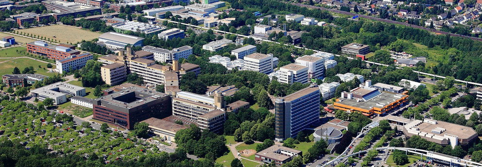 Aerial view of the North Campus